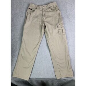 FUBU The Collection Cargo Pants Men's 36x34 Utility Pocket Baggy Work, Hiking